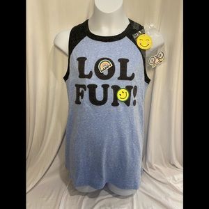 NWT $15 Justice Blouse Short Sleeve Shirt Size 14